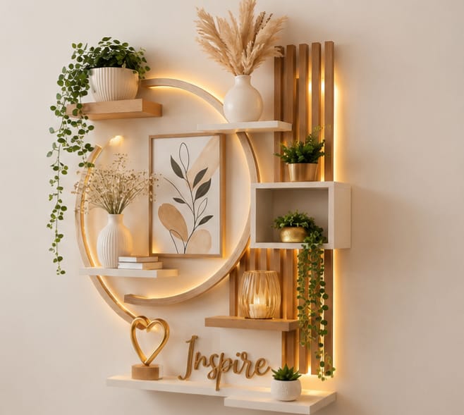 Modern wall self decor - Image 2